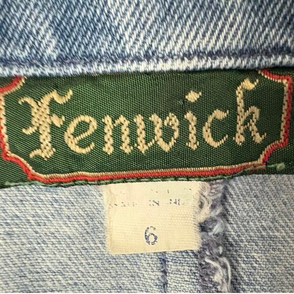 Fenwick Vintage Denim Wrap
Midi Skirt Belted High Waist
Blue Jean Women's Sz 2-4 - Picture 7 of 9
